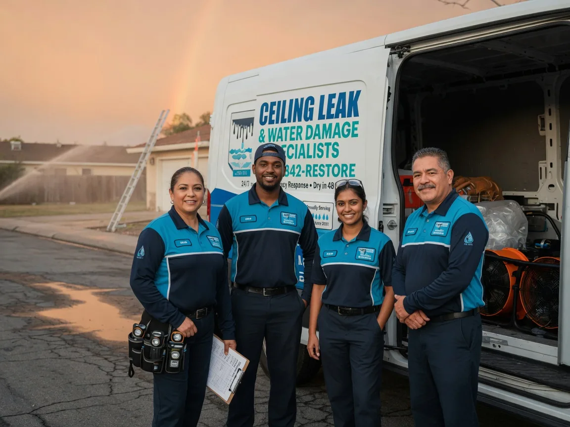 Ceiling Leak Cleanup company in Brewster, OH